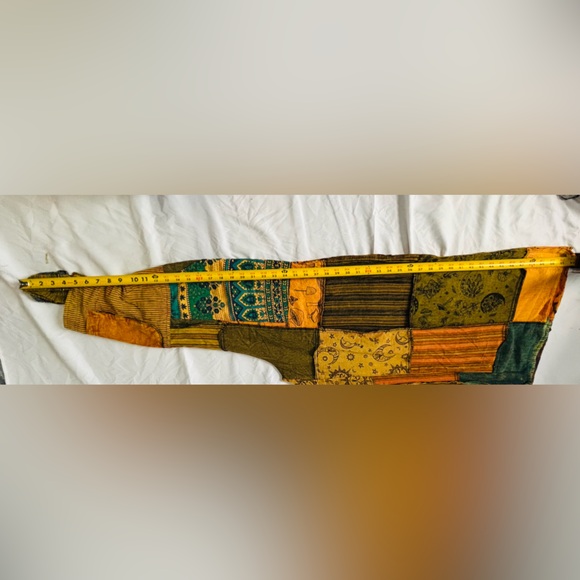 Patchwork Multicolor Jumpsuit - Picture 7 of 8